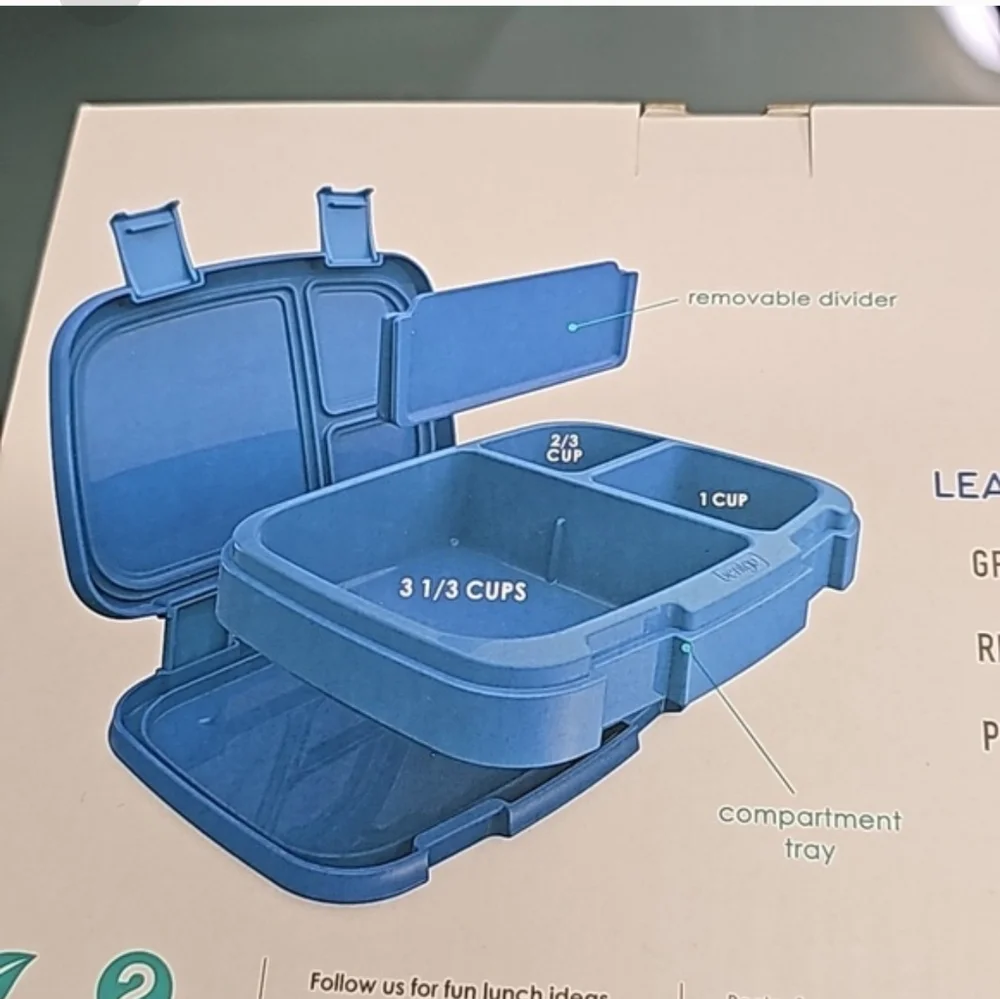 Lunch Box Bentgo ContainerKids Adults 2-Pack New SetFresh Airtight